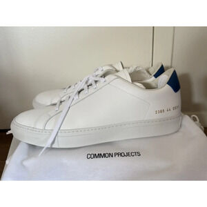 Common Project Achilles white retro blue lows leather size EU 44 Common Projects Retro Low White Blue Men main image 2
